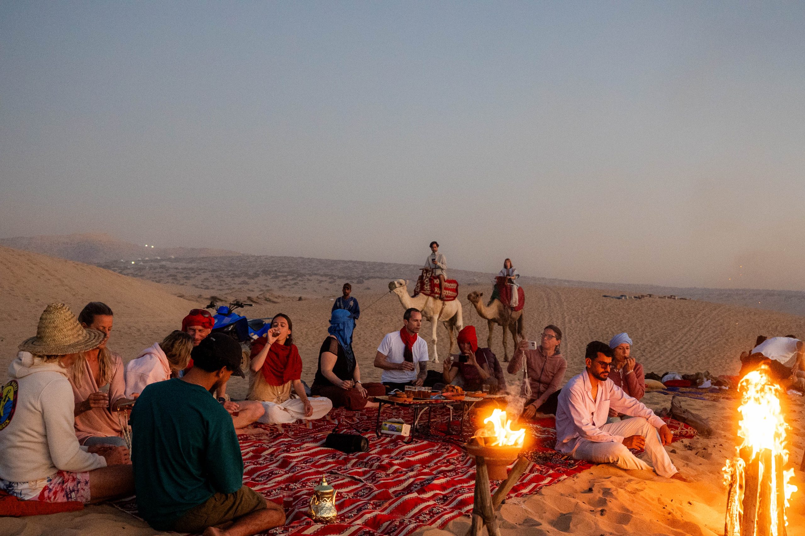 Customer testimonial from traveler in Morocco