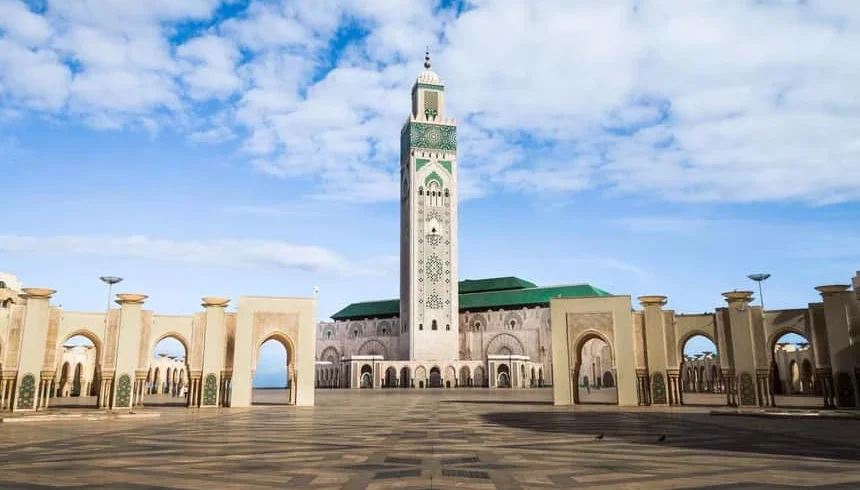Hassan II Mosque during a Casablanca half-day city tour