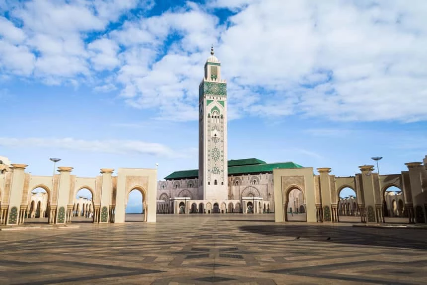 Hassan II Mosque during a Casablanca half-day city tour