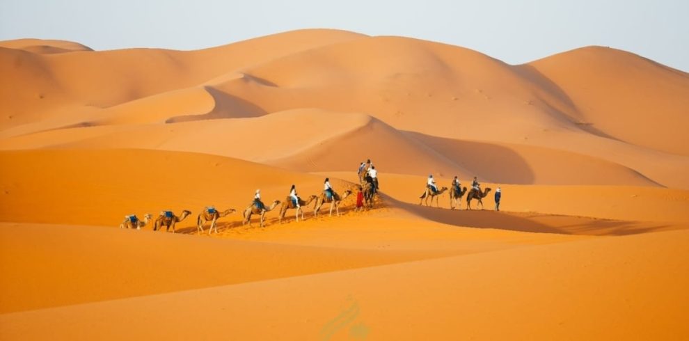 Merzouga Sahara desert tour with Erg Chebbi dunes and camel trekking experience